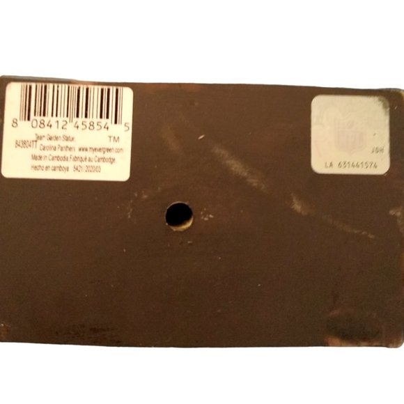 Carolina Panthers Tiki Totem Pole Statue 5.5 x 16 inches - Picture 7 of 7